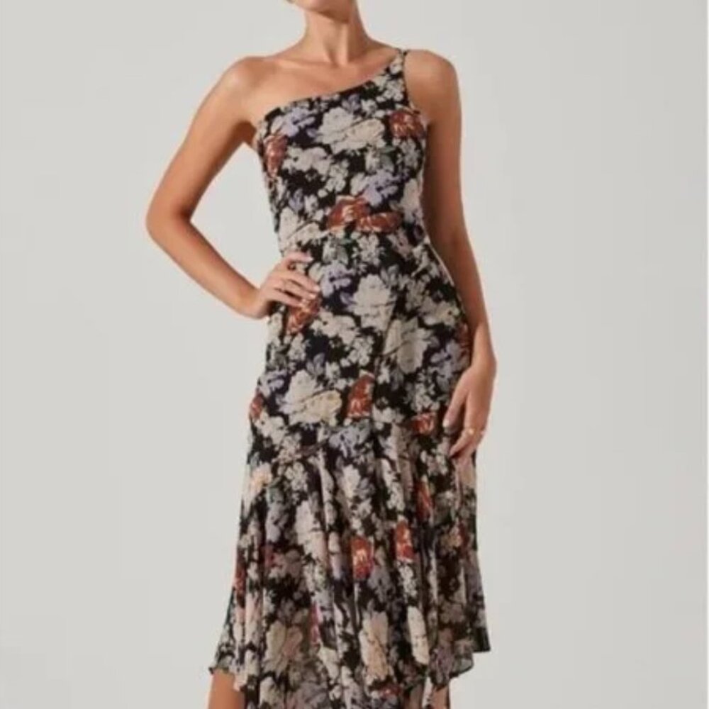 Astr Emmylou Floral Dress - Size L